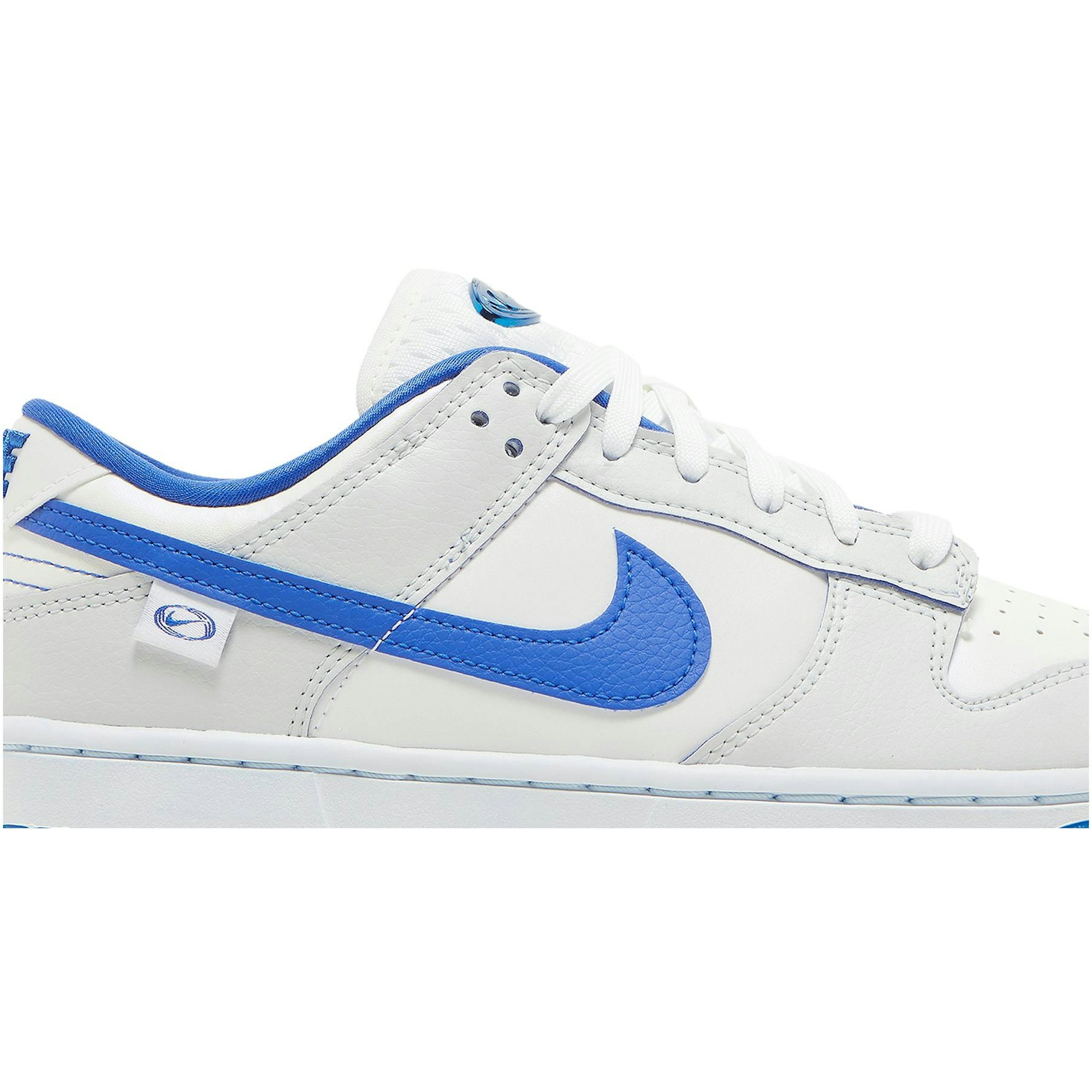 (Women) Nike Dunk Low Worldwide Pack - White Game Royal FB1841-110 Moroen - Image 2
