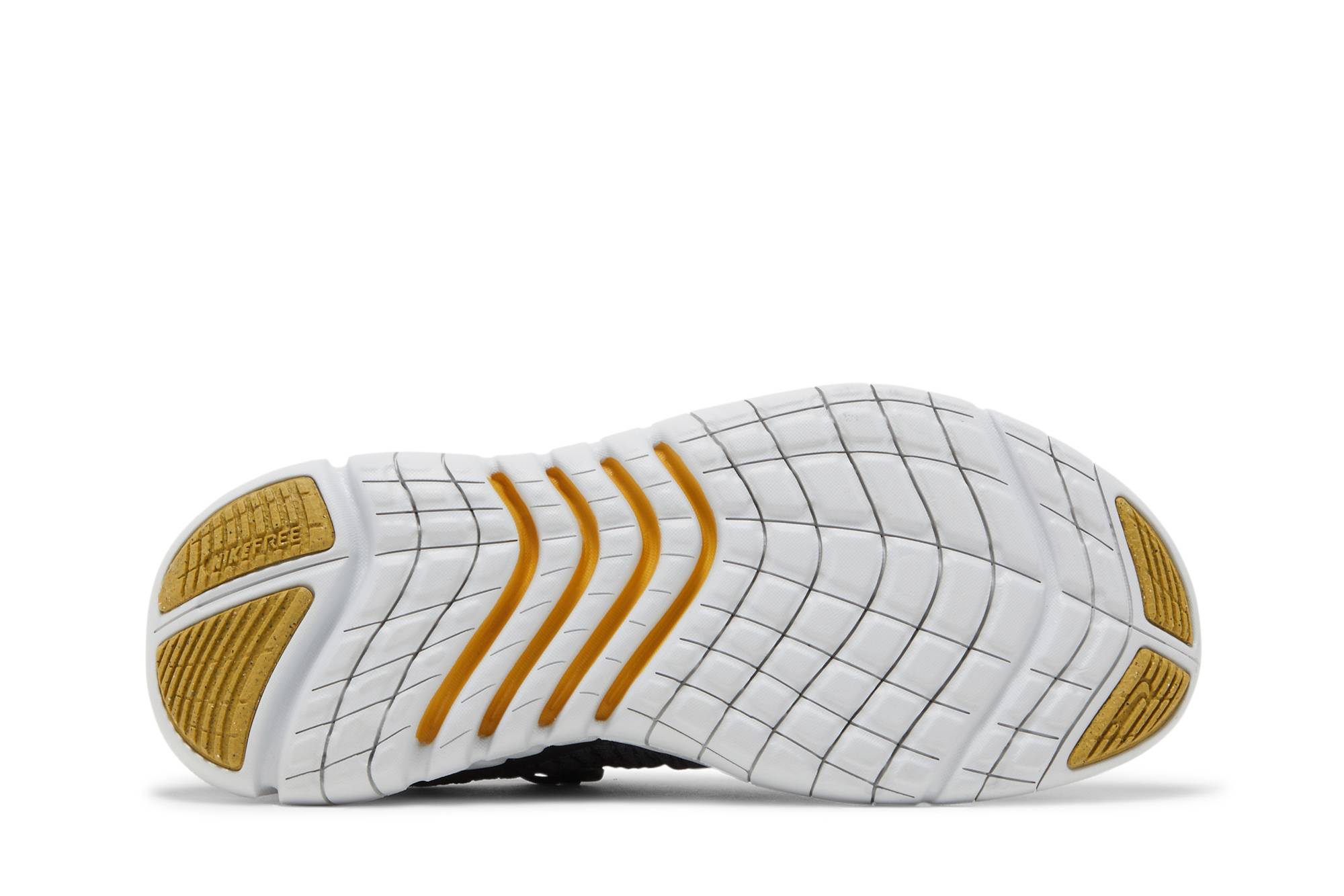 (Women) Nike Free Run 5.0 Next Nature 'Dark Smoke Grey Metallic Gold Coin' CZ1891-005 - Image 4