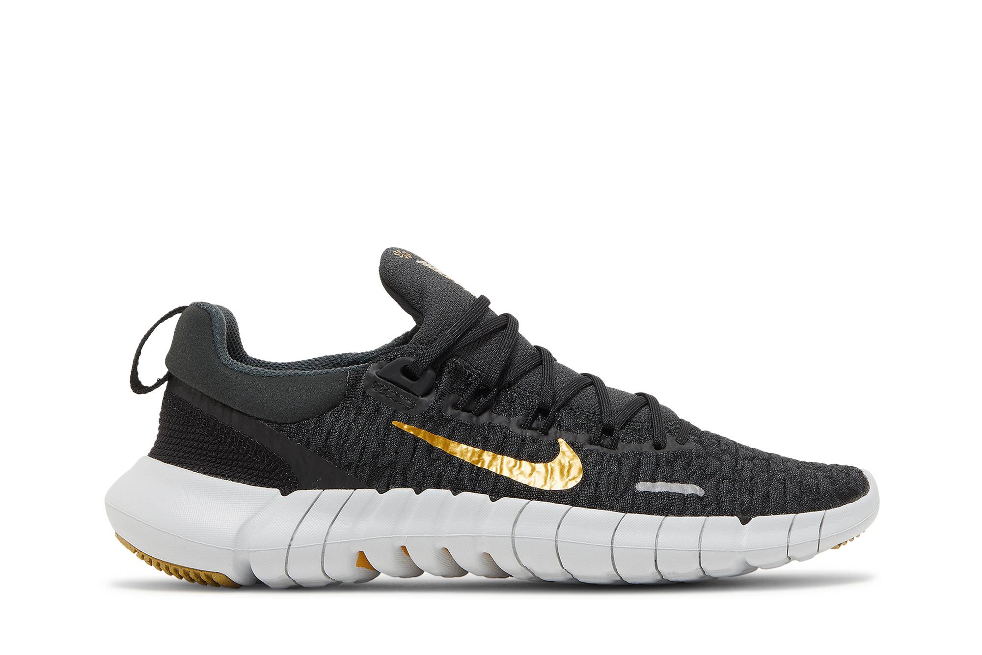 (Women) Nike Free Run 5.0 Next Nature 'Dark Smoke Grey Metallic Gold Coin' CZ1891-005