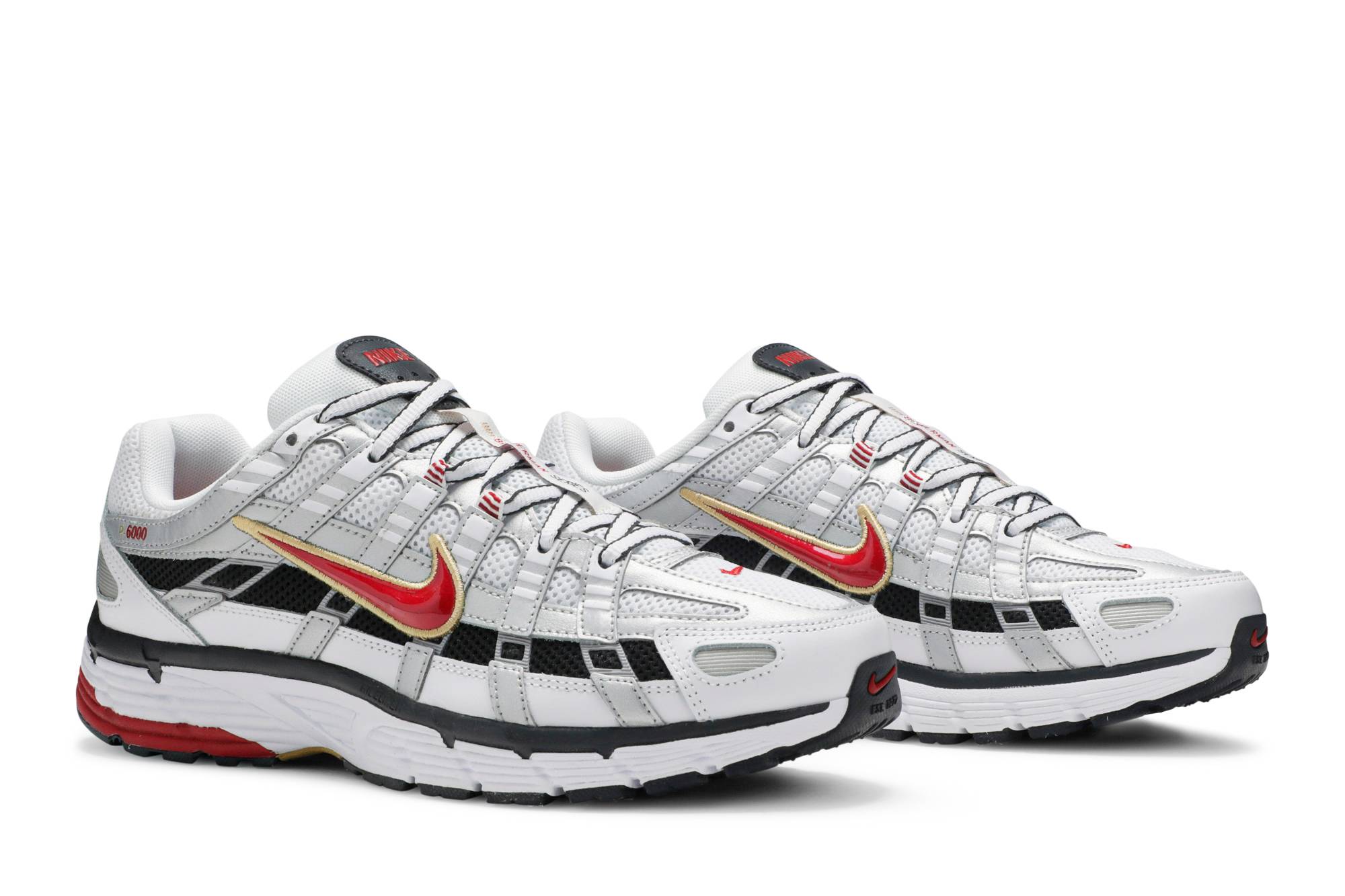 (Women) Nike P-6000 CNPT Metallic Silver Red BV1021-101 Coiloa - Image 8