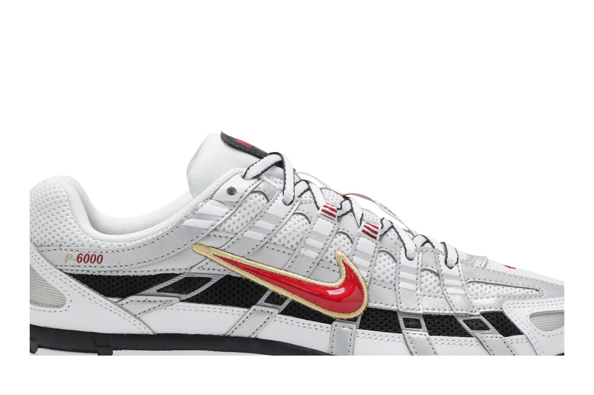 (Women) Nike P-6000 CNPT Metallic Silver Red BV1021-101 Coiloa - Image 9