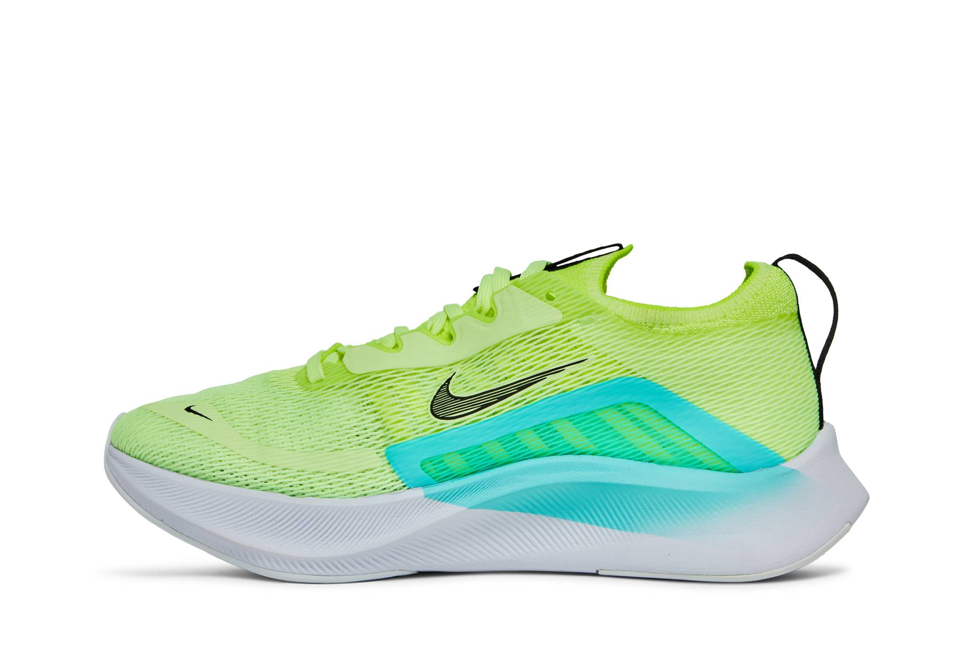 (Women) Nike Zoom Fly 4 Barely Volt Dynamic Turquoise CT2401-700 Coiloa - Image 3