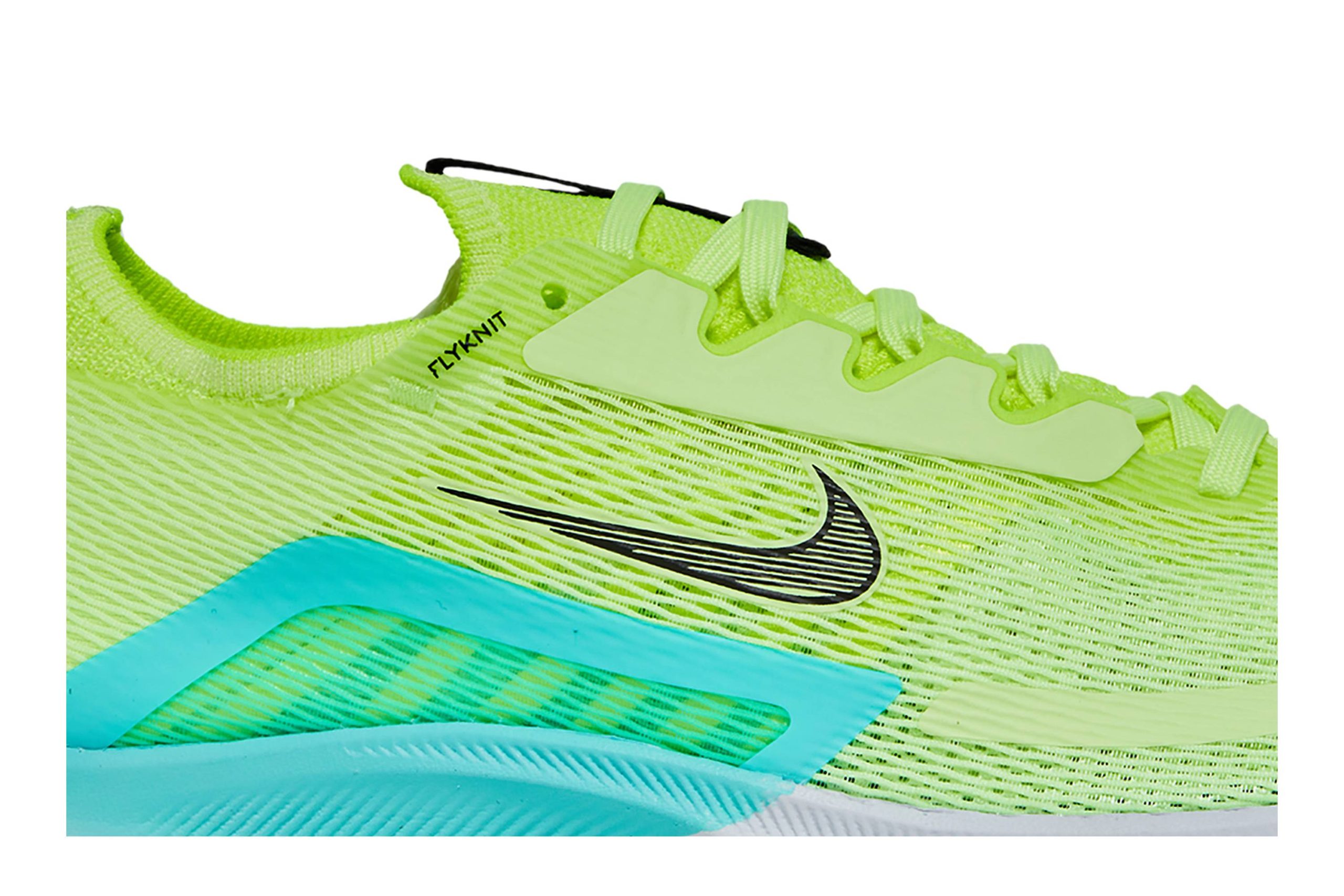 (Women) Nike Zoom Fly 4 Barely Volt Dynamic Turquoise CT2401-700 Coiloa - Image 2