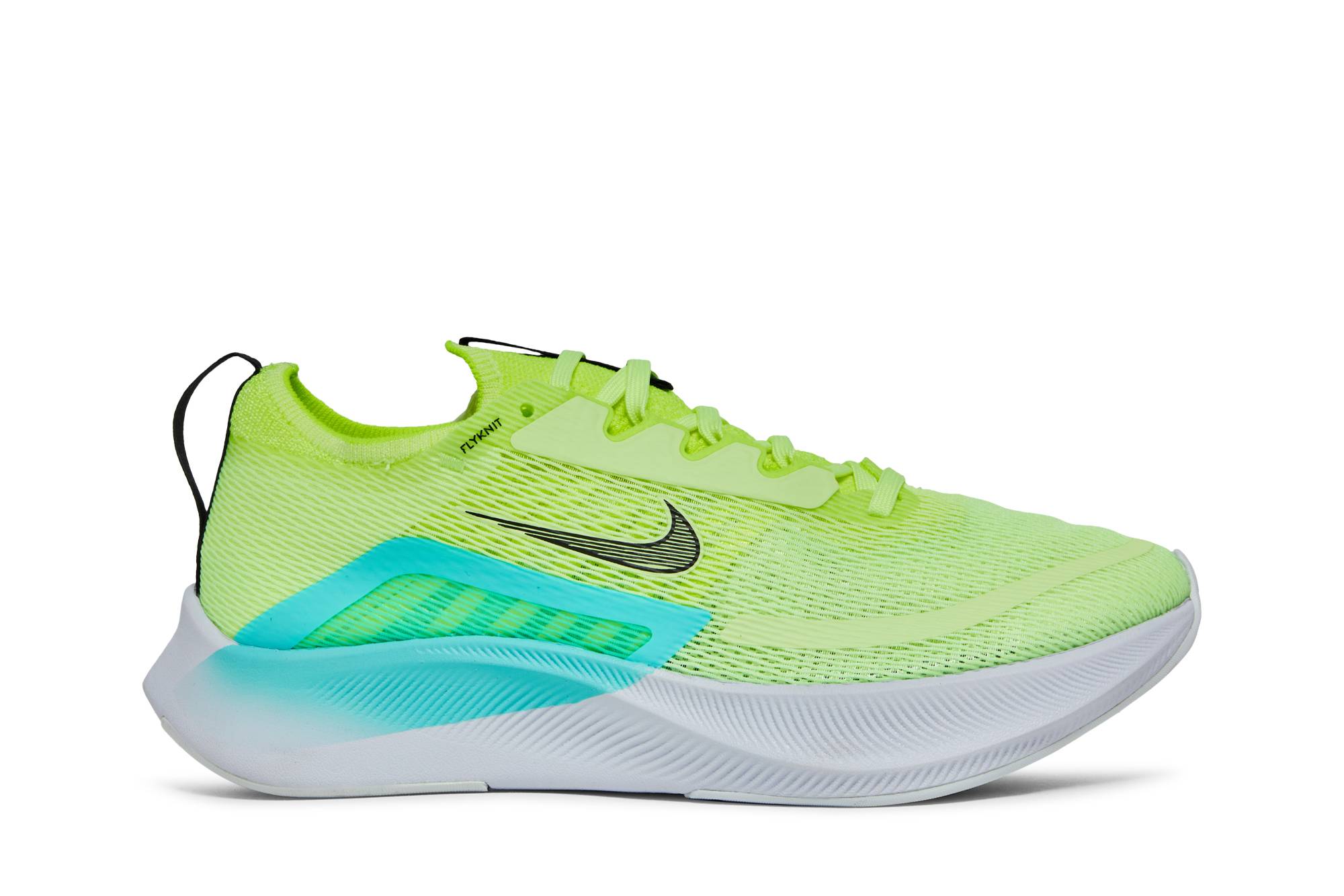 (Women) Nike Zoom Fly 4 Barely Volt Dynamic Turquoise CT2401-700 Coiloa