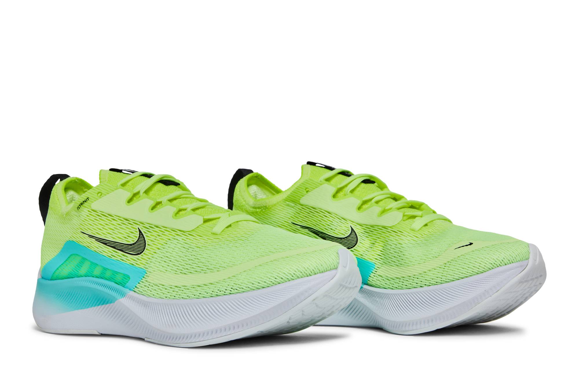 (Women) Nike Zoom Fly 4 Barely Volt Dynamic Turquoise CT2401-700 Coiloa - Image 8