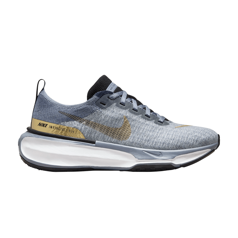 (W) Nike ZoomX Invincible 3 Ashen Slate Metallic Gold DR2660-400 Gloiber