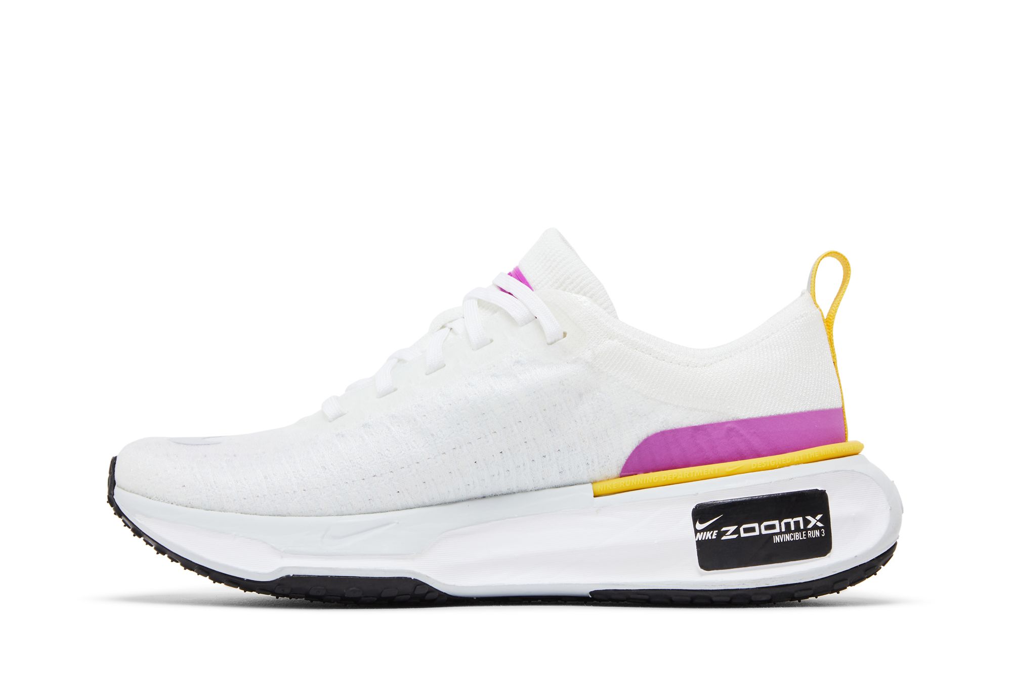 (Women) Nike ZoomX Invincible 3 'White Vivid Purple' DR2660-101 - Image 3