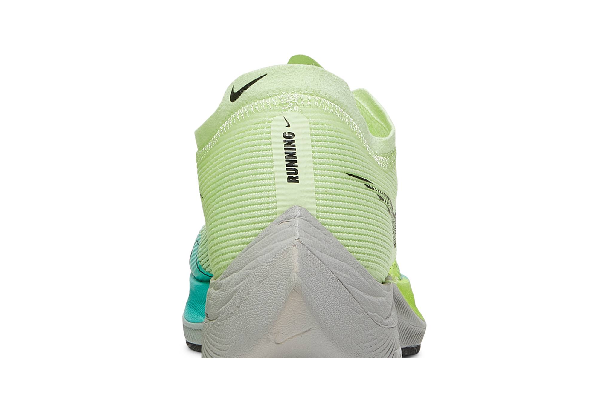 (Women) Nike ZoomX Vaporfly Next% 2 Barely Volt Turquoise CU4123-700 Moroen - Image 7