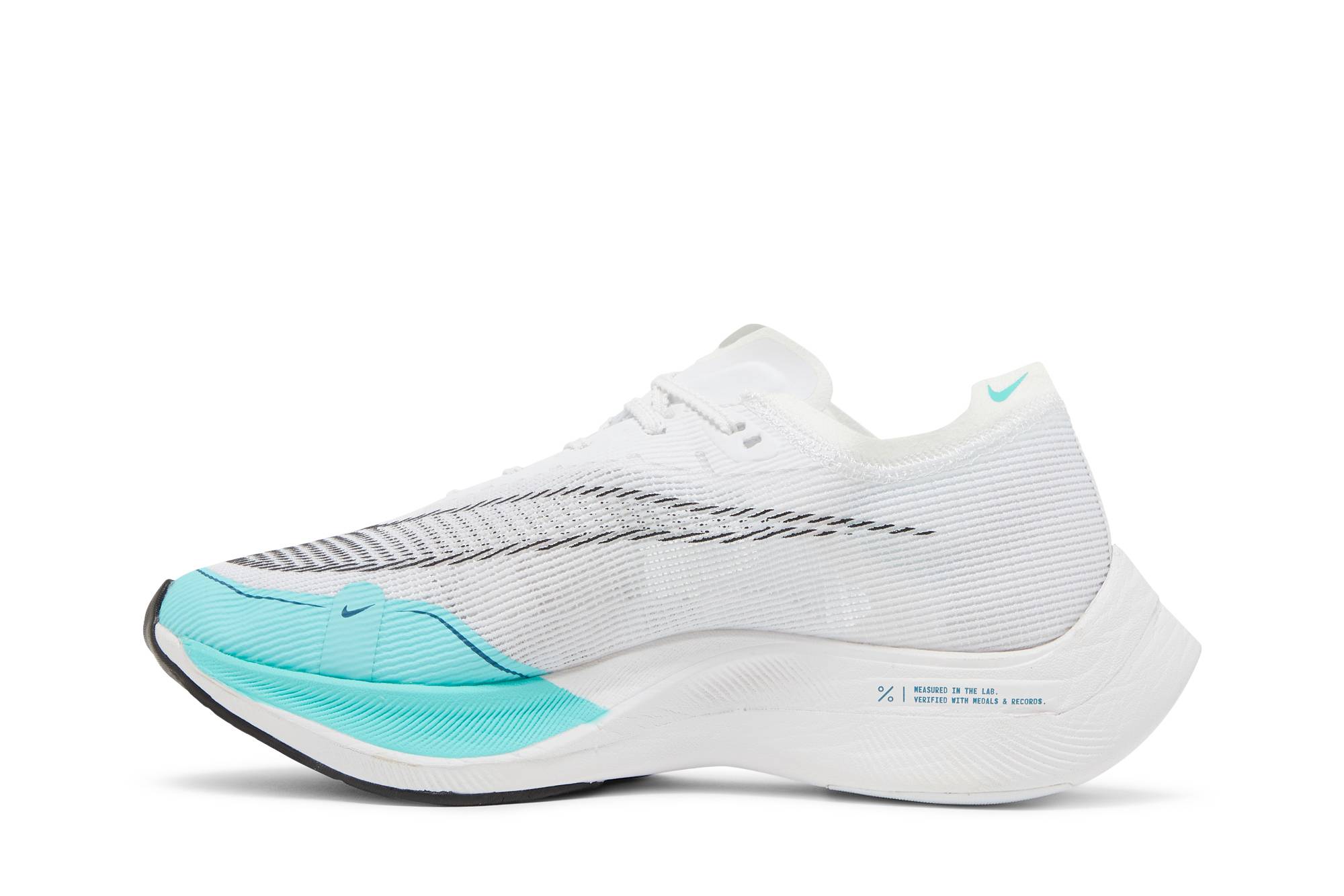 (Women) Nike ZoomX Vaporfly Next% 2 'White Aurora Green' CU4123-101 - Image 3