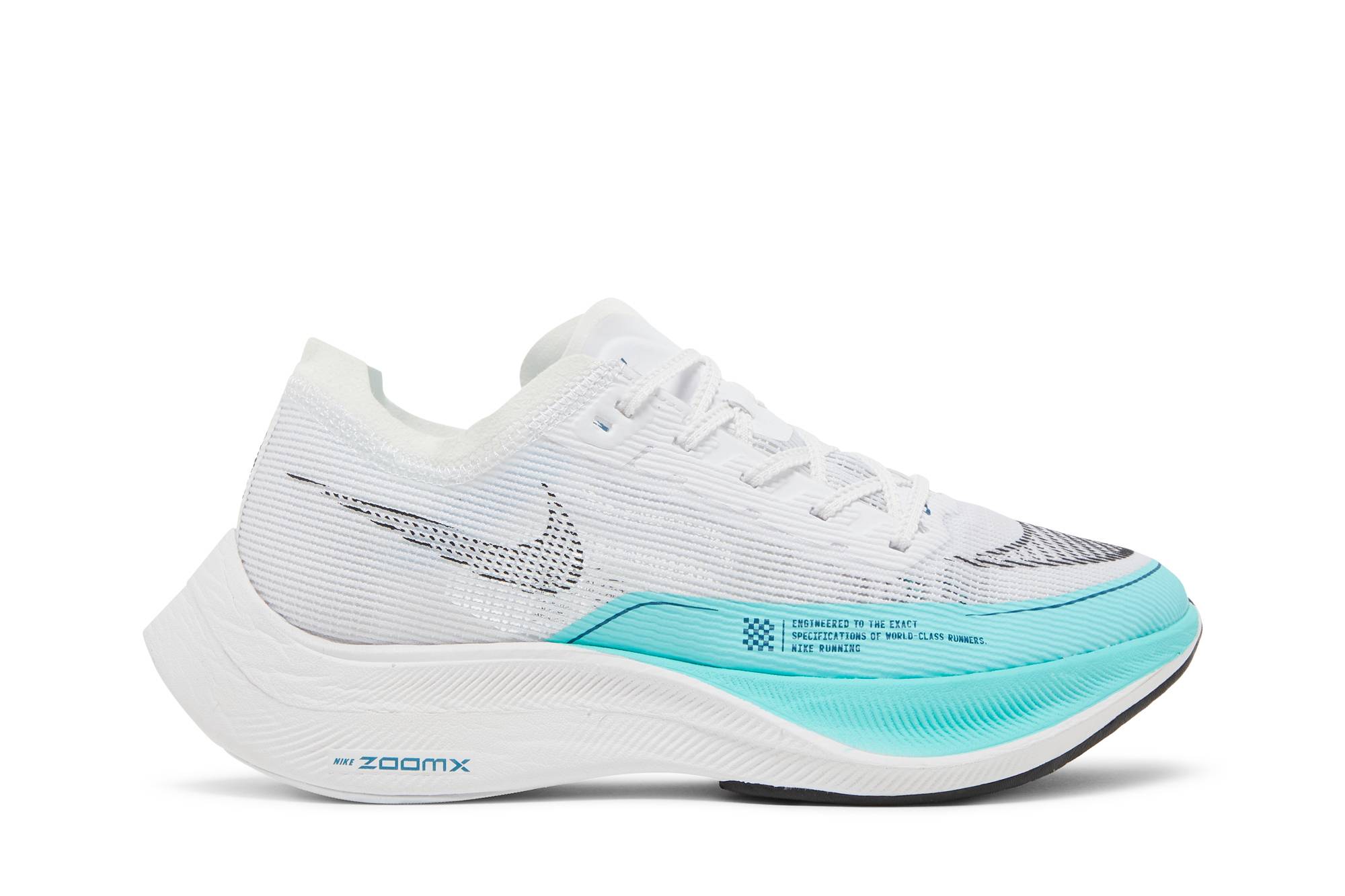 (W) Nike ZoomX Vaporfly Next% 2 'White Aurora Green' CU4123-101 Gloiber