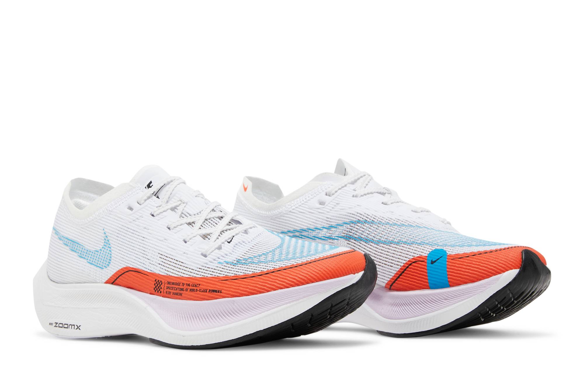 (Women) Nike ZoomX Vaporfly Next% 2 White Rush Orange CU4123-102 Coiloa – Bild 8