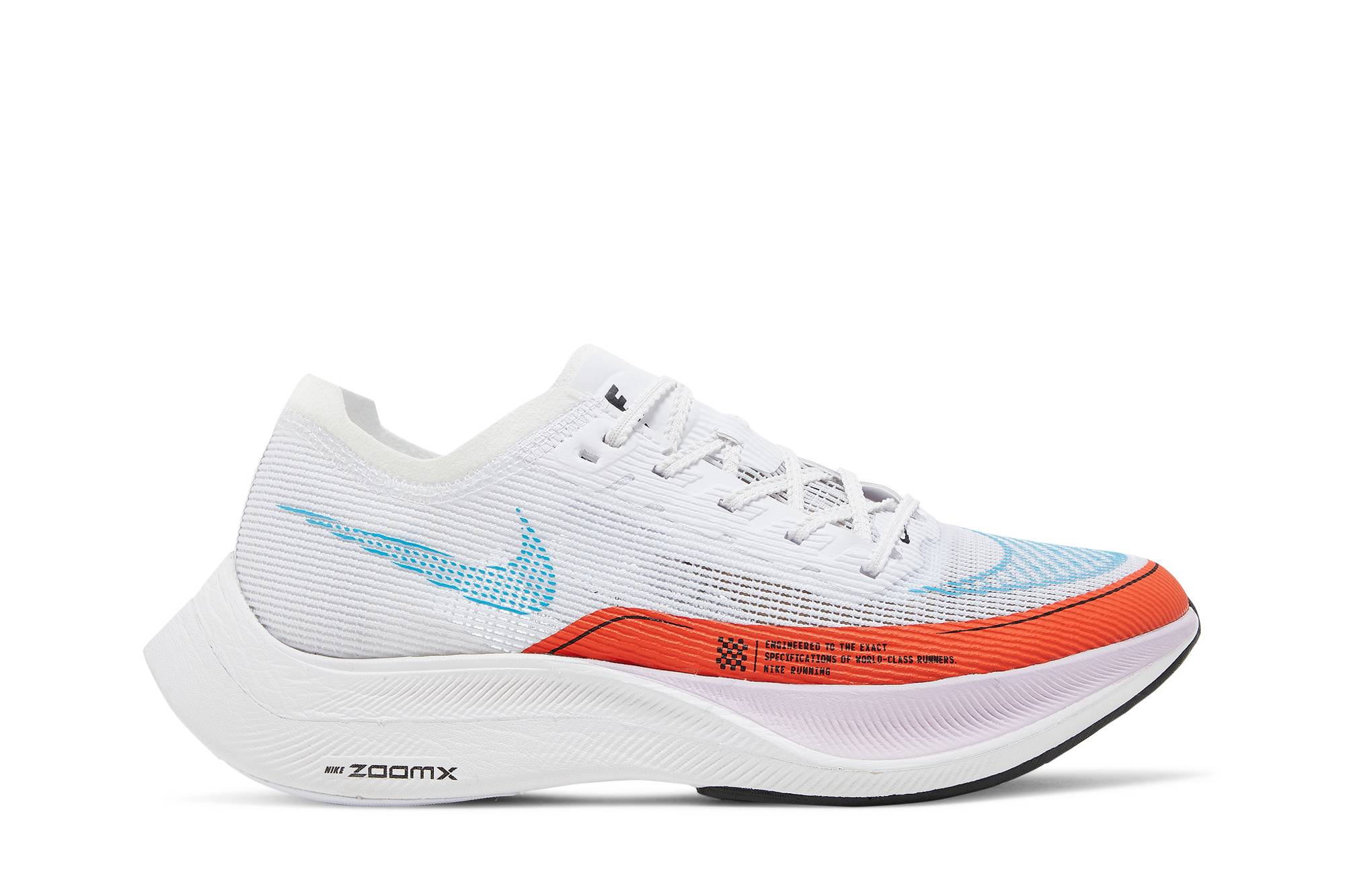 (W) Nike ZoomX Vaporfly Next% 2 White Rush Orange CU4123-102 Simpleartly Store