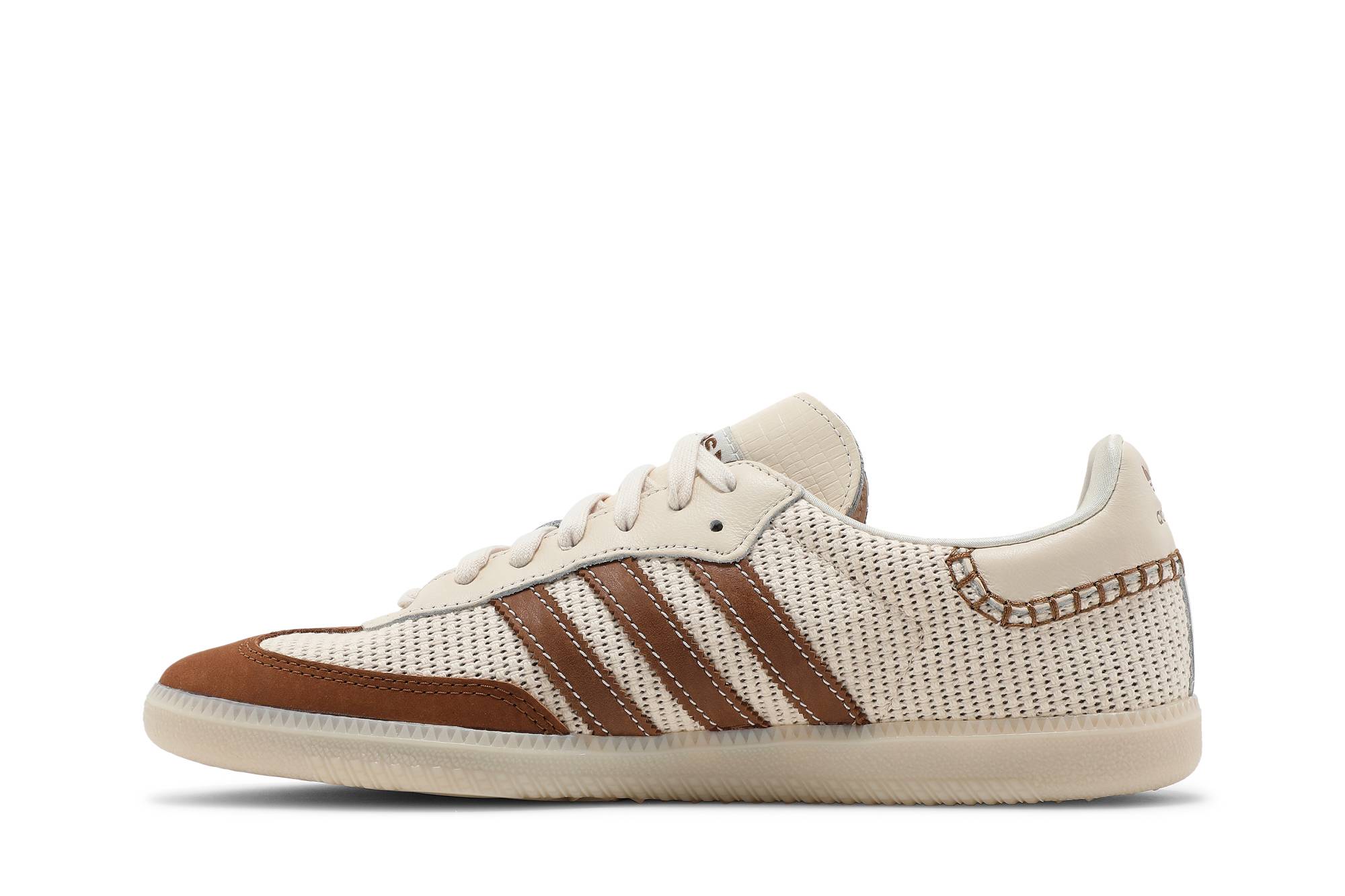 Wales Bonner x adidas Samba Cream Brown FX7720 Moroen - Image 3