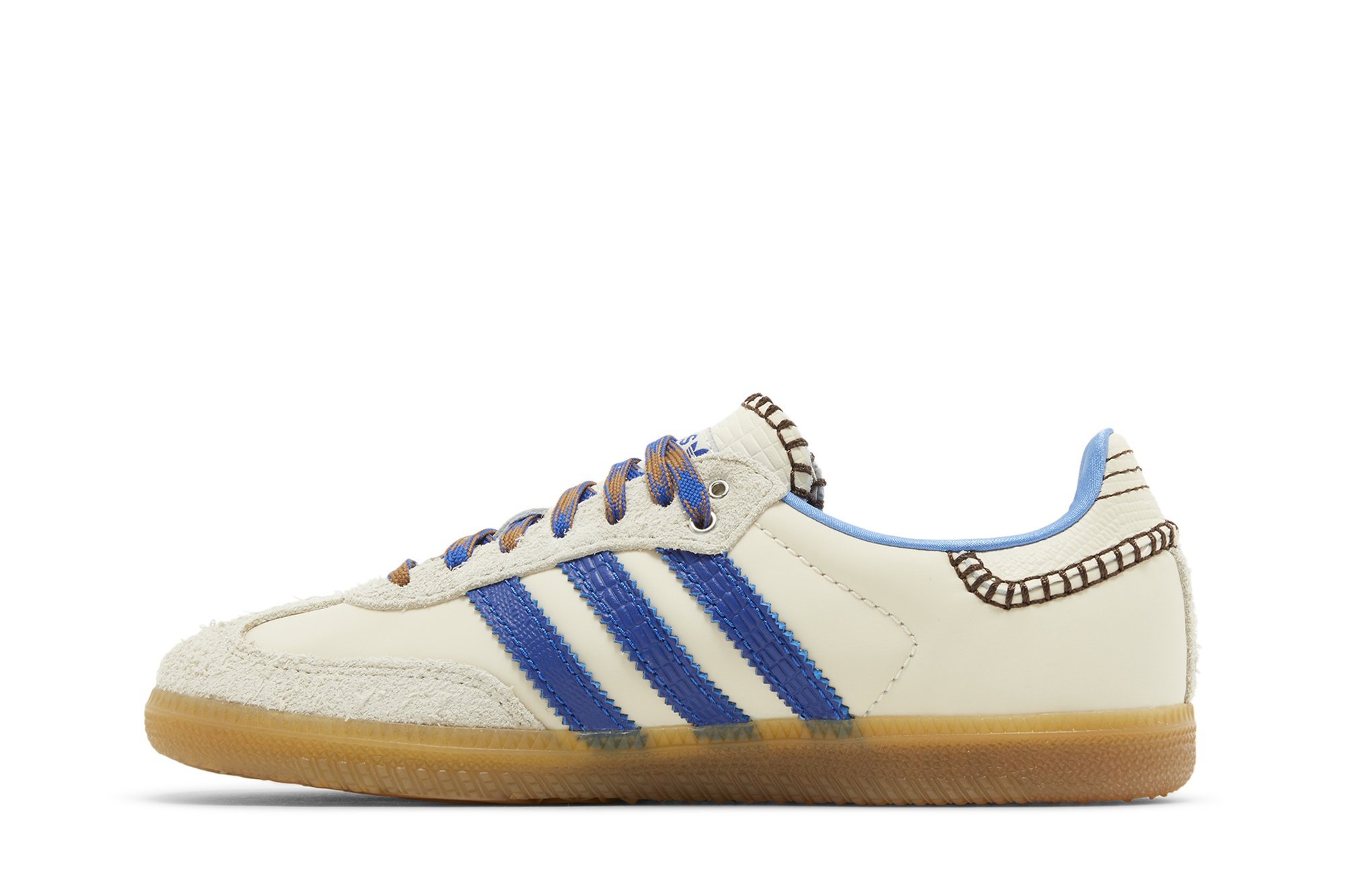 Wales Bonner x adidas Samba Nylon 'Wonder Clay Royal Blue' IH7756 - Image 3