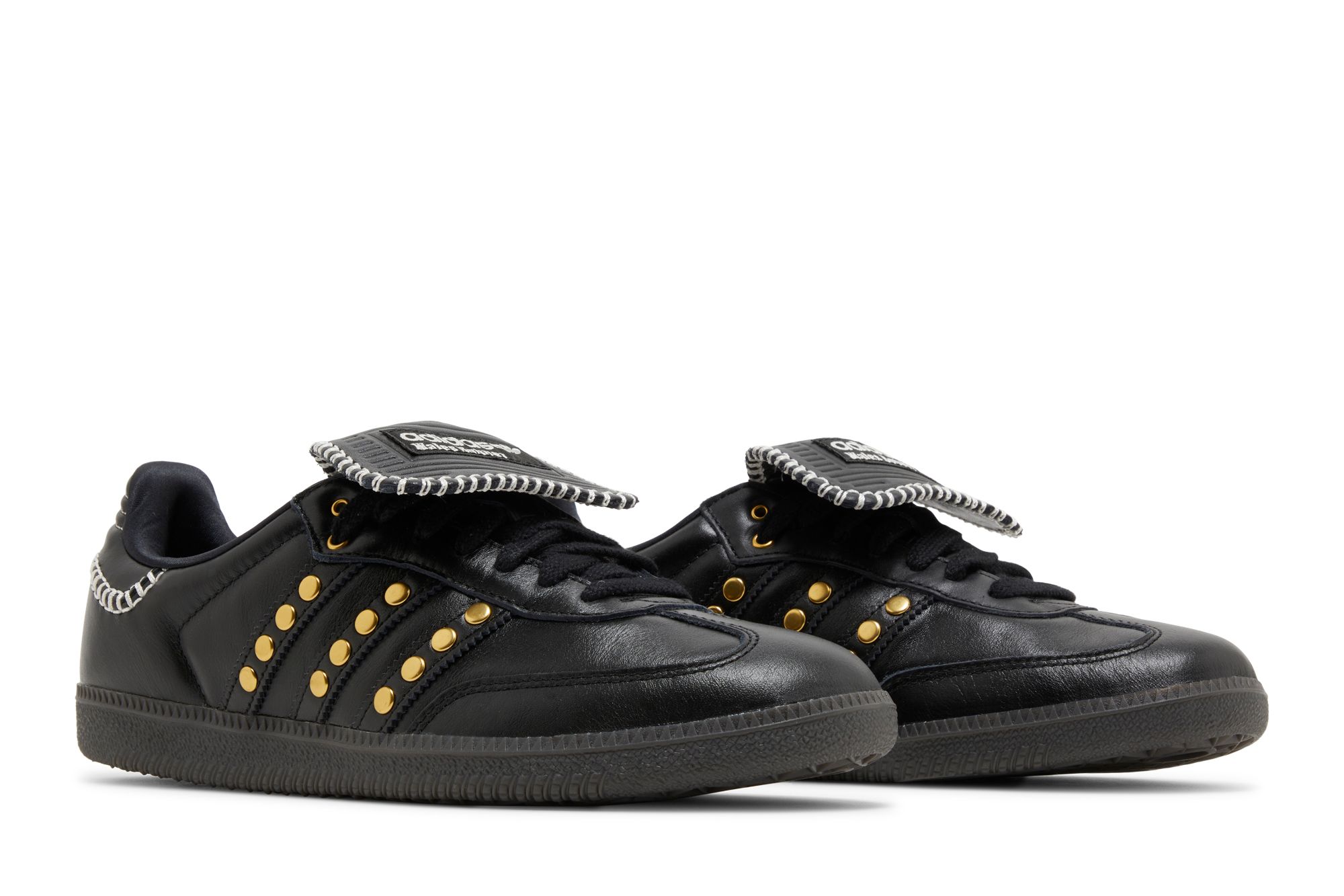 Wales Bonner x adidas Samba Studded Pack - Black IG4303 Moroen - Image 8
