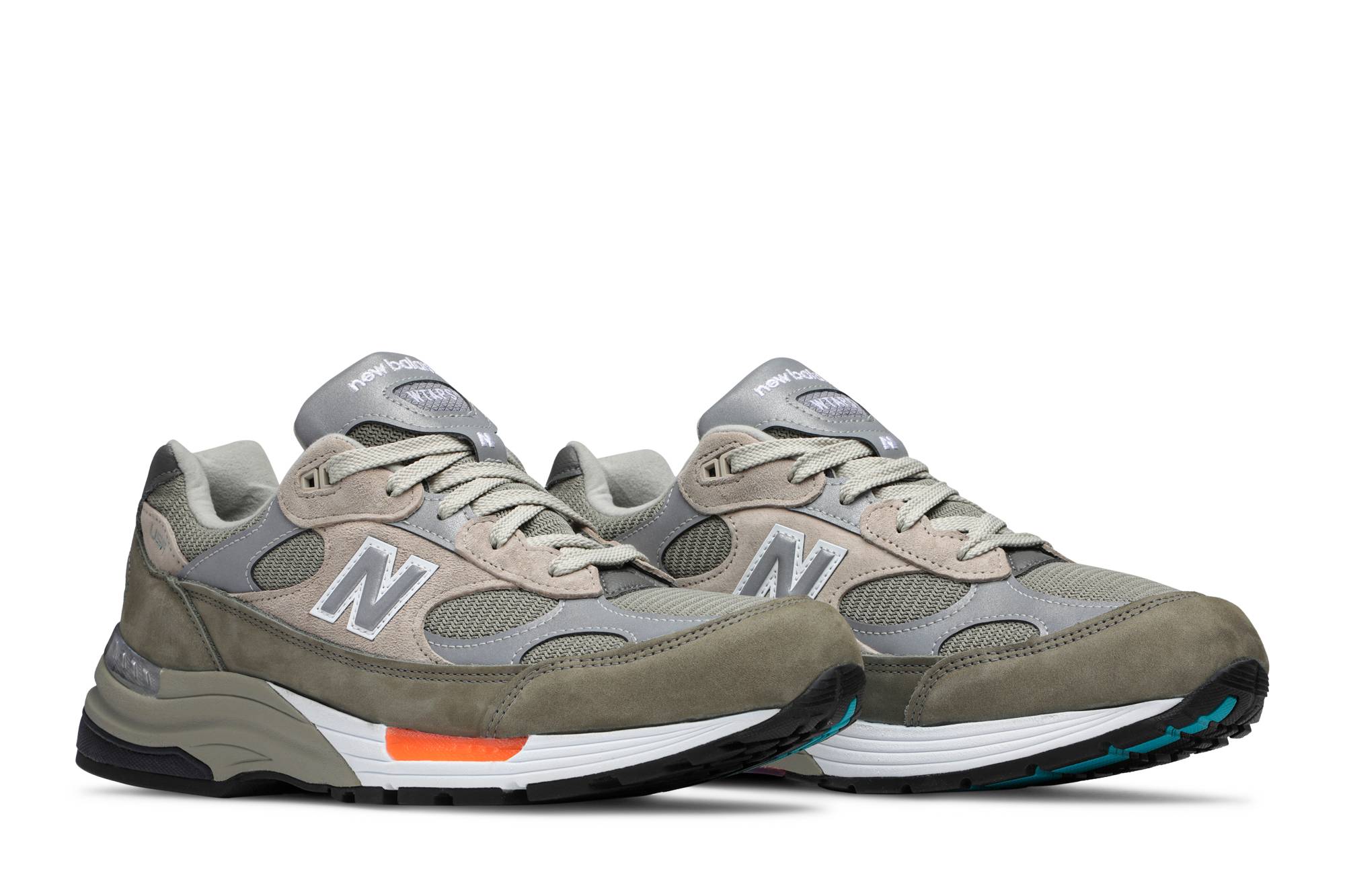WTAPS x New Balance Made In USA Olive Drab M992WT Moroen - Image 8