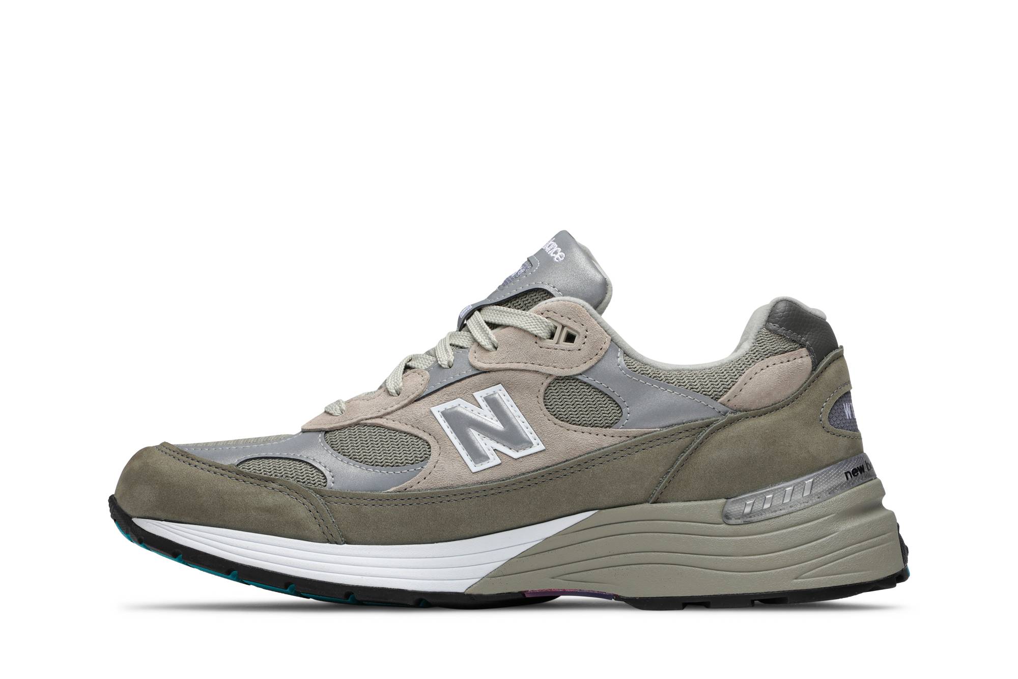 WTAPS x New Balance Made In USA Olive Drab M992WT Moroen - Image 3