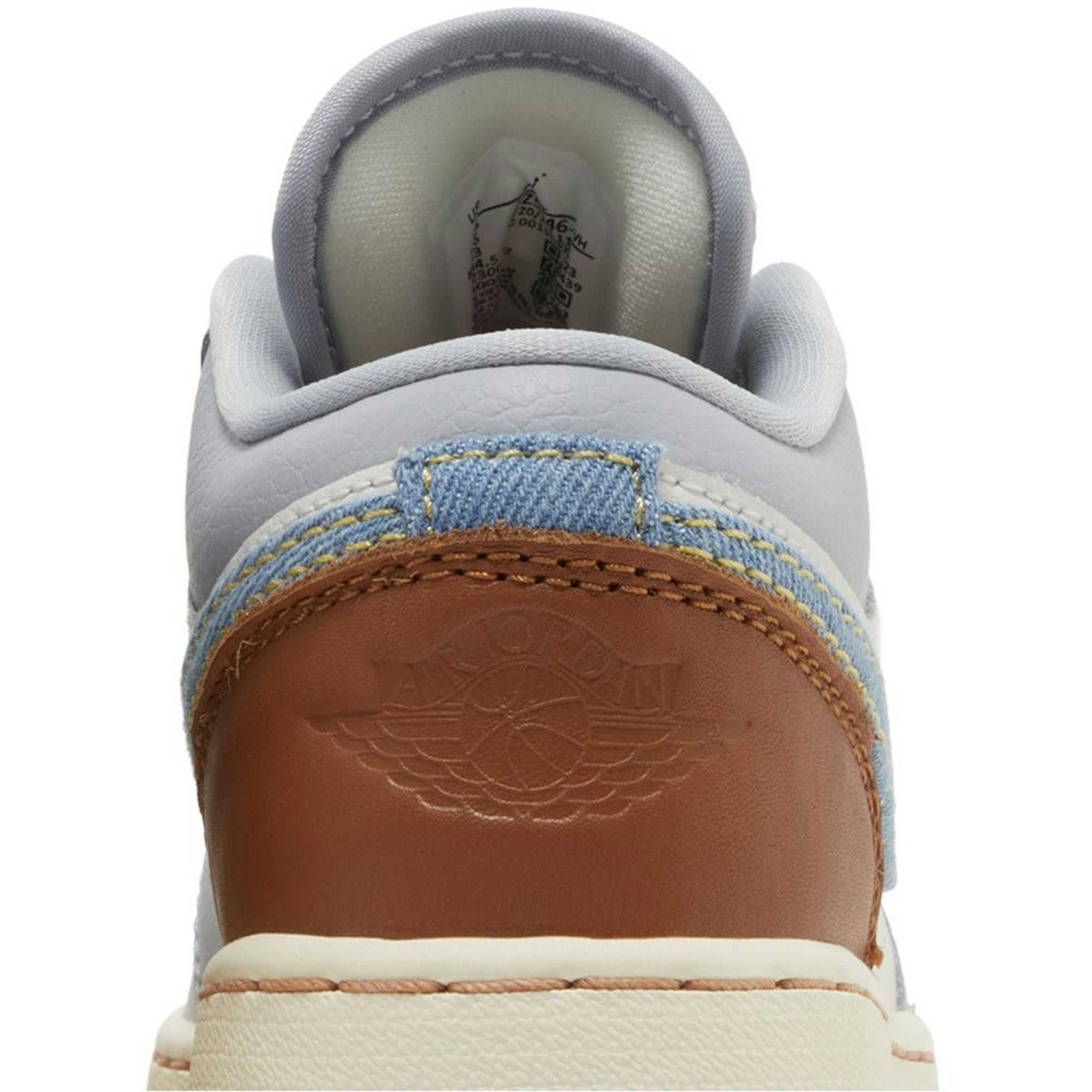 (Youth) Air Jordan 1 Low SE 'Sashiko' FZ5046-041 - Image 7