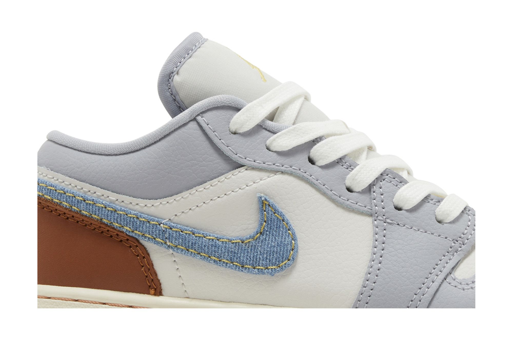 (Youth) Air Jordan 1 Low SE 'Sashiko' FZ5046-041 - Image 9