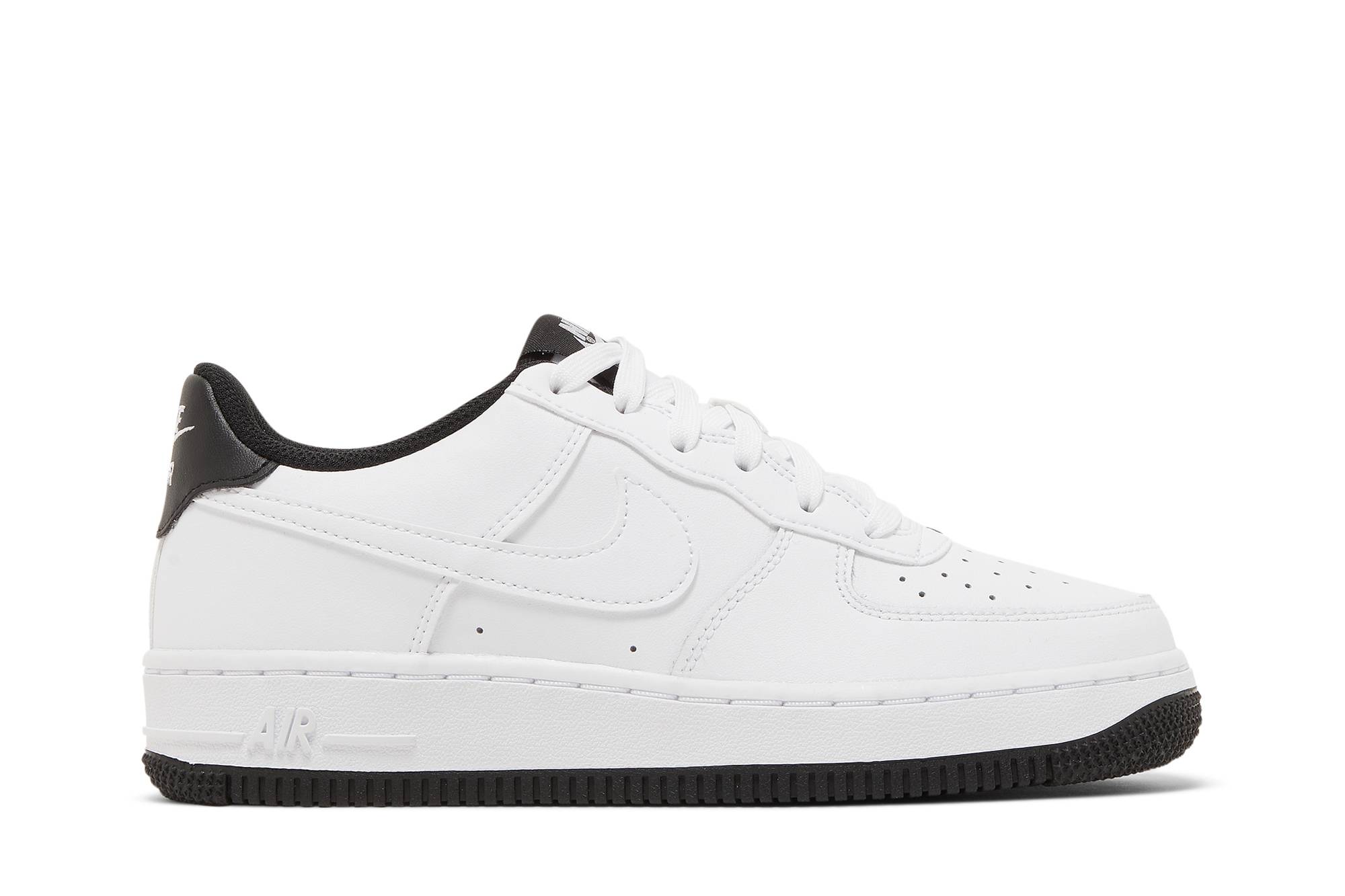 (Youth) Nike Air Force 1 07 ESS GS White Black DV1331-100 Moroen