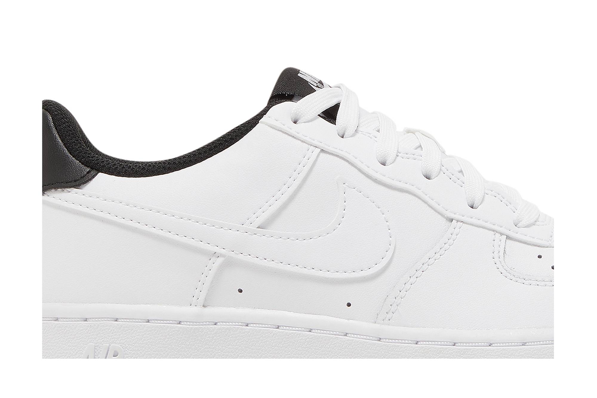 (Youth) Nike Air Force 1 07 ESS GS White Black DV1331-100 Moroen - Image 2