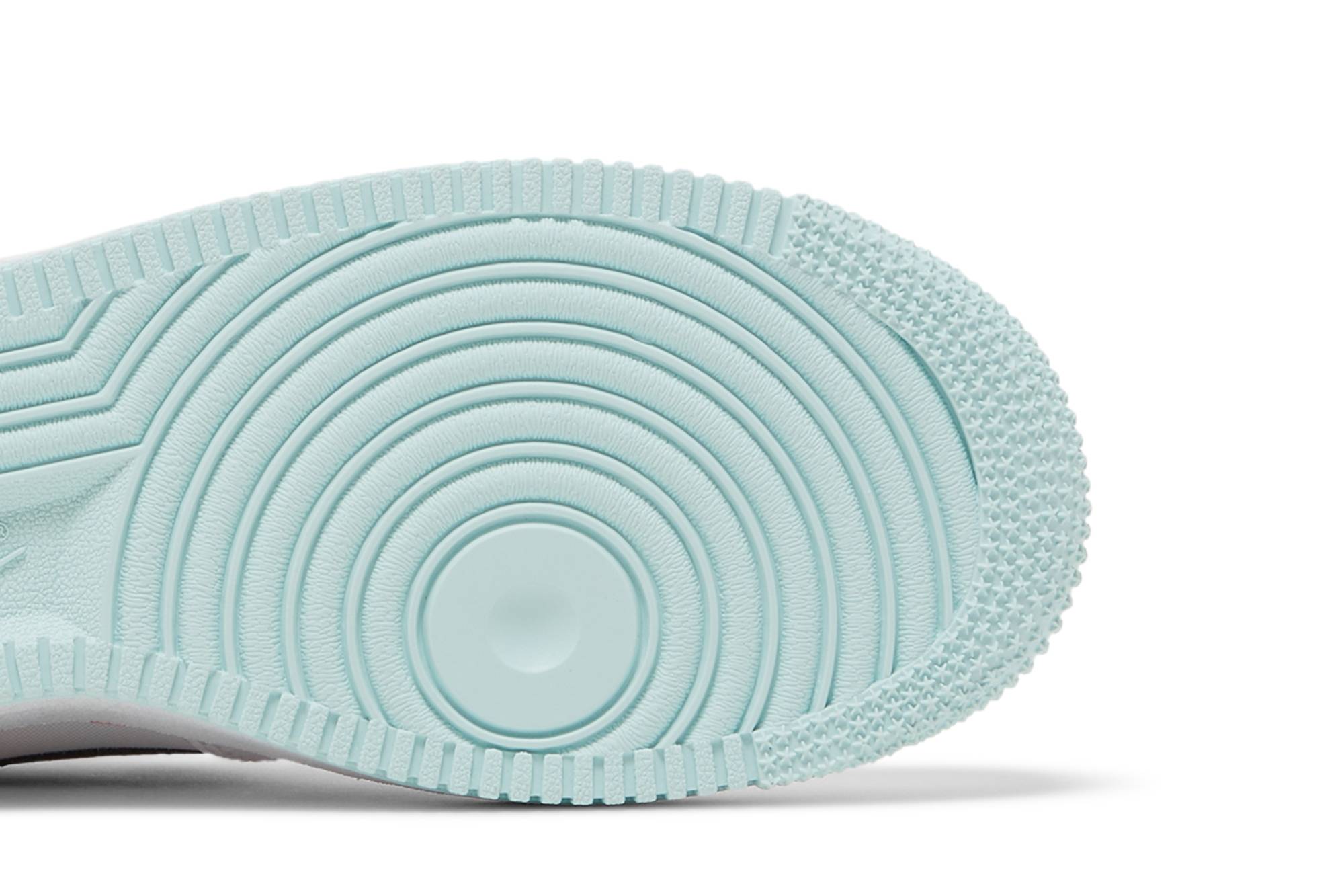 (Youth) Nike Air Force 1 07 LV8 GS White Atomic Pink DD7709-100 Moroen - Image 12