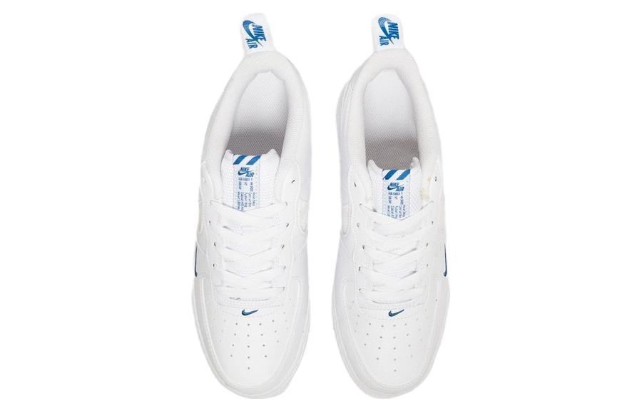 (Youth) Nike Air Force 1 Low LV8 White Blue FB8034-100 Moroen - Image 6