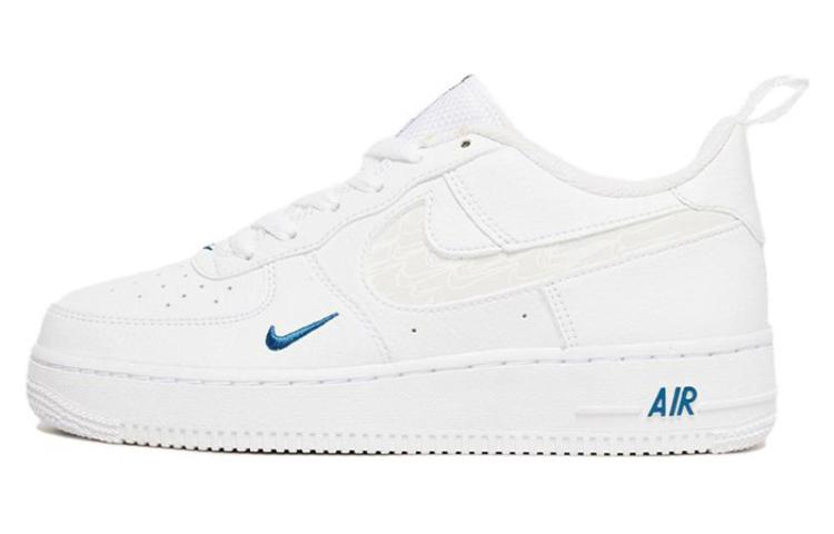 (Youth) Nike Air Force 1 Low LV8 White Blue FB8034-100 Moroen
