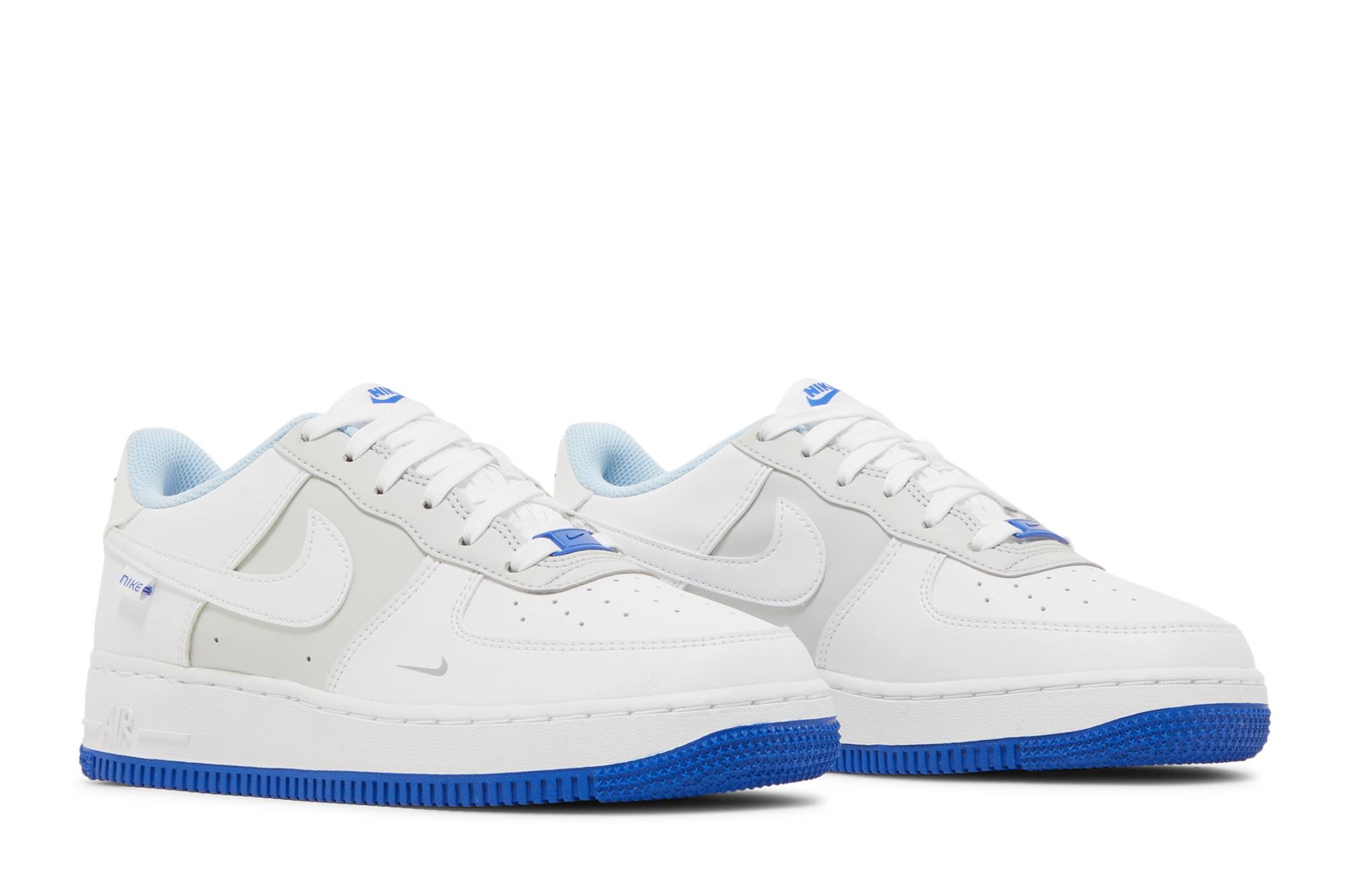 (Youth) Nike Air Force 1 LV8 'Just Stitch It - Hyper Royal' FB1844-111 - Afbeelding 8