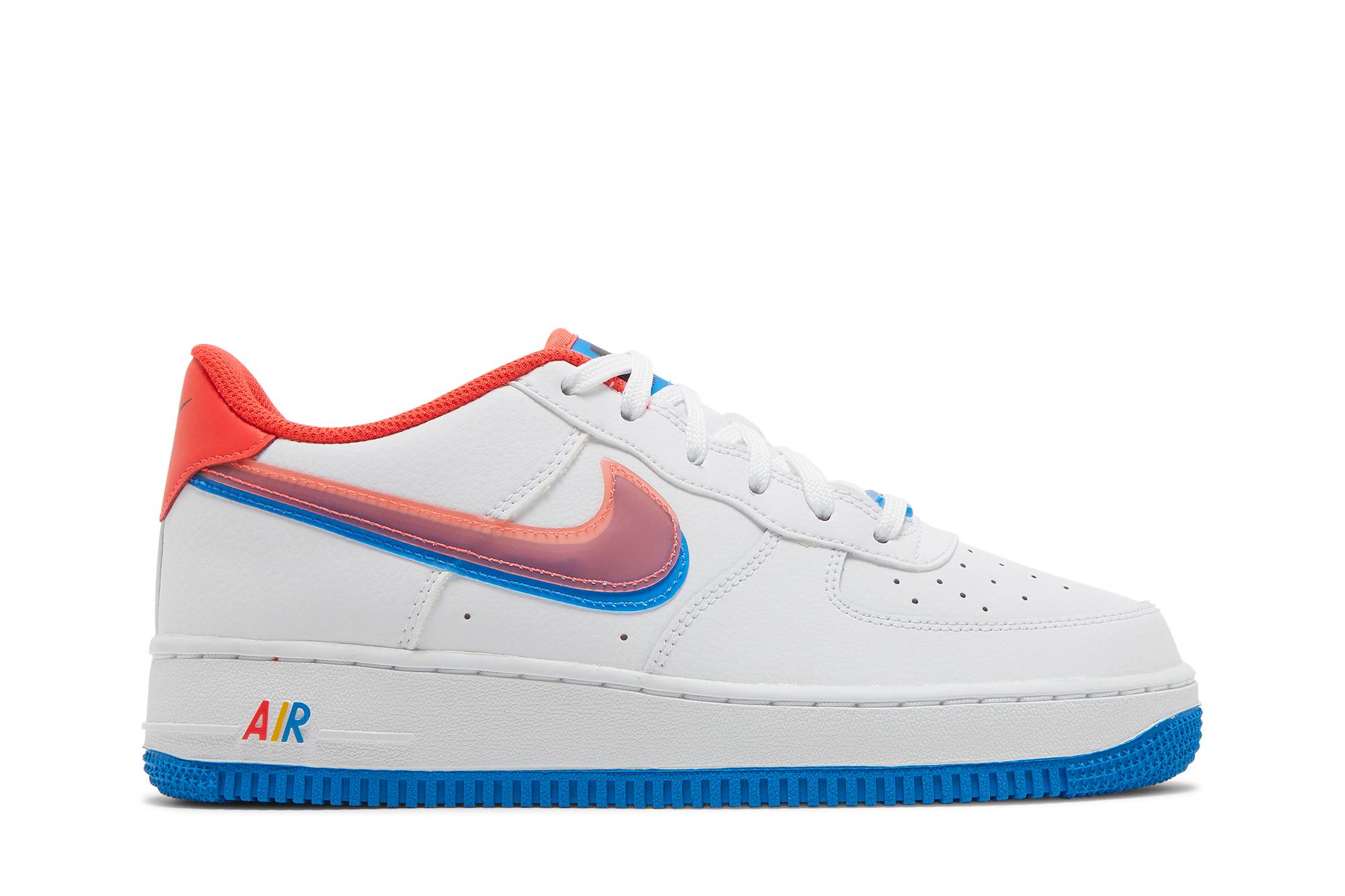 (Youth) Nike Air Force 1 LV8 Offset Swoosh DX1787-100 Moroen