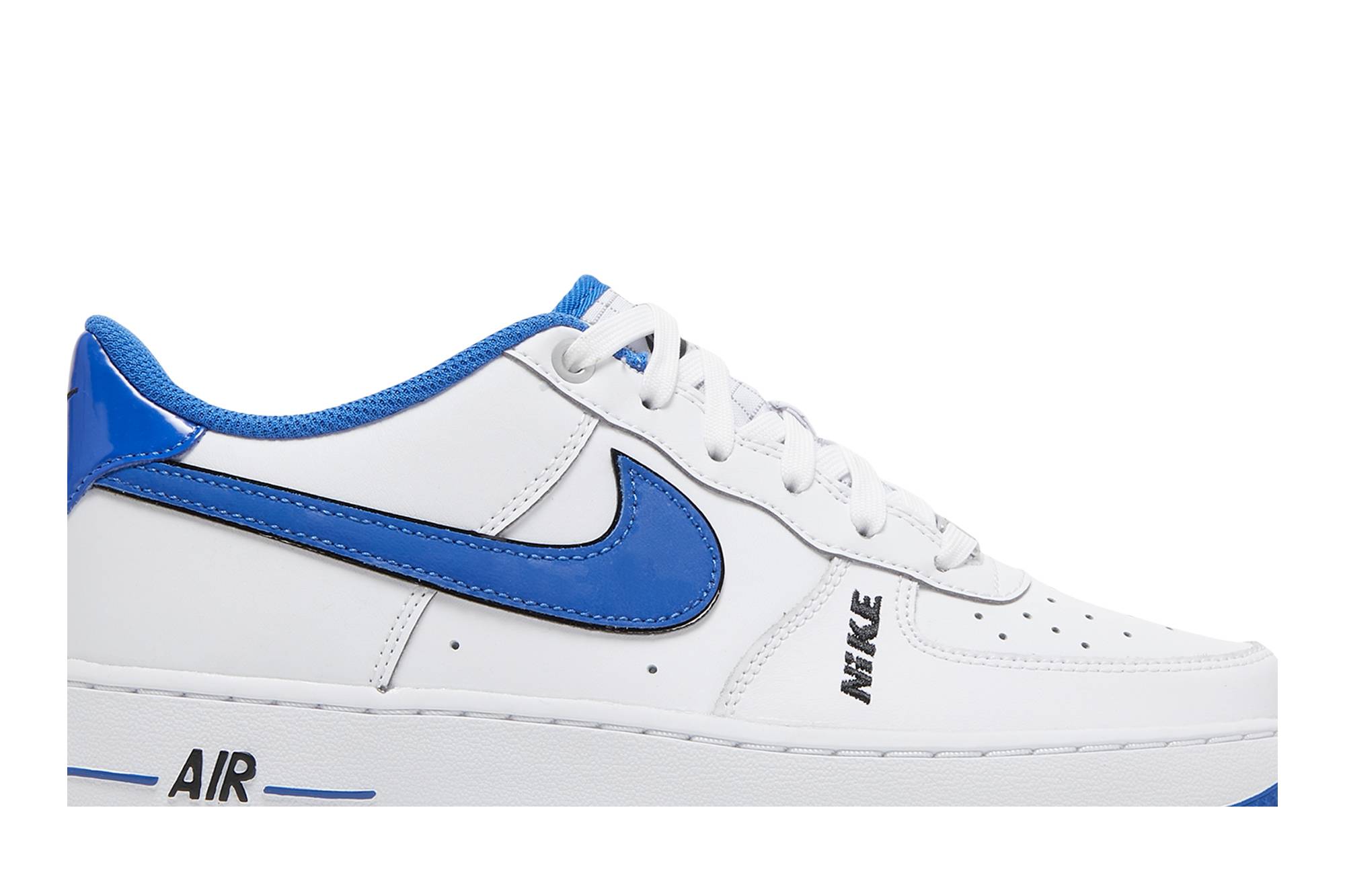 (Youth) Nike Air Force 1 LV8 'White Game Royal' DO3809-100 - Image 2