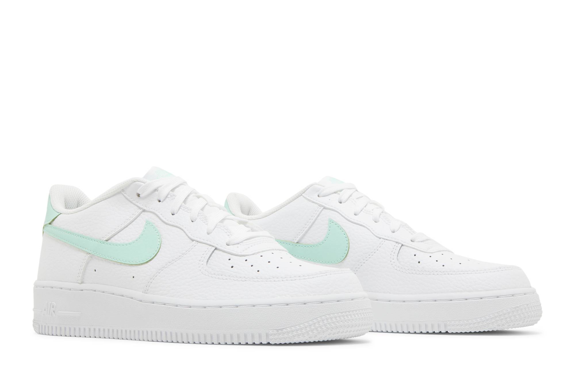 (Youth) Nike Air Force 1 White Mint Foam CT3839-105 Moroen - Image 15