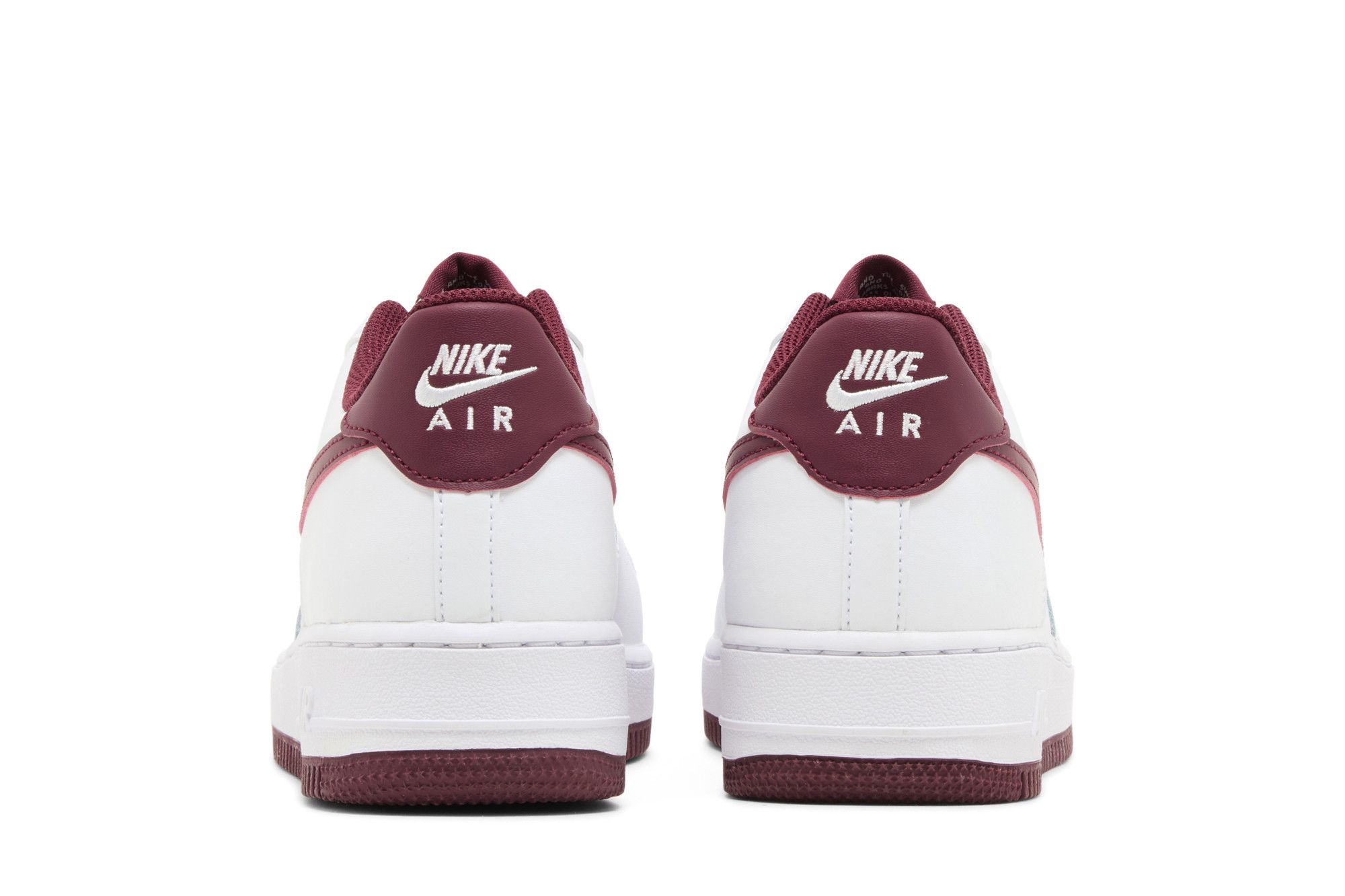(Youth) Nike Air Force 1 White Team Red FV5948-105 Moroen - Image 6