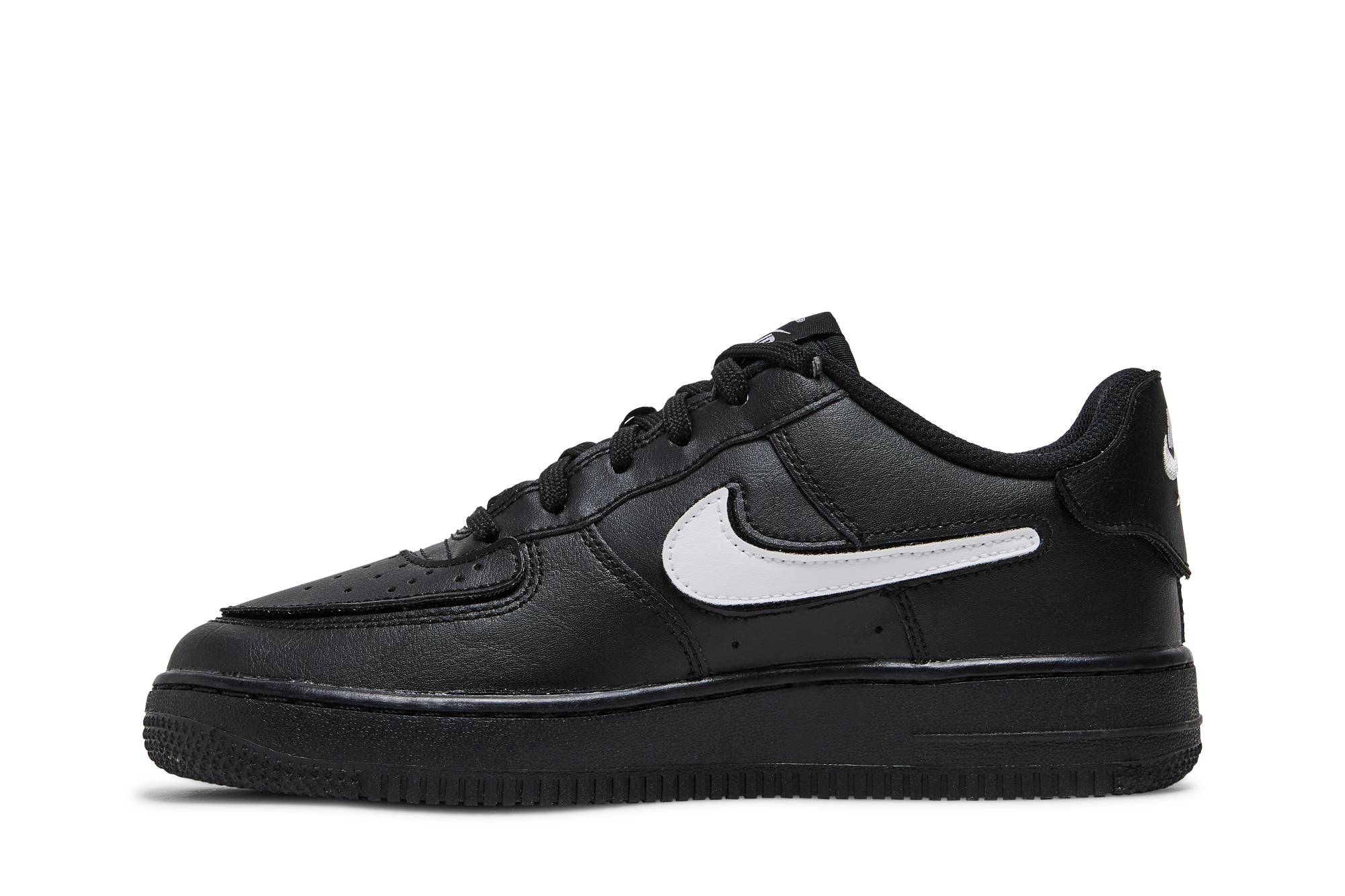 (Youth) Nike Air Force 1/1 'Black' DB2812-001 - Image 3