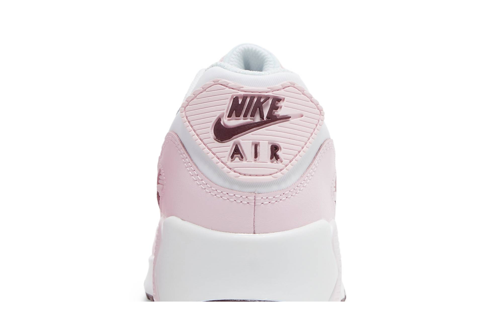 (Youth) Nike Air Max 90 Leather Pink Foam CD6864-114 Coiloa - Image 7