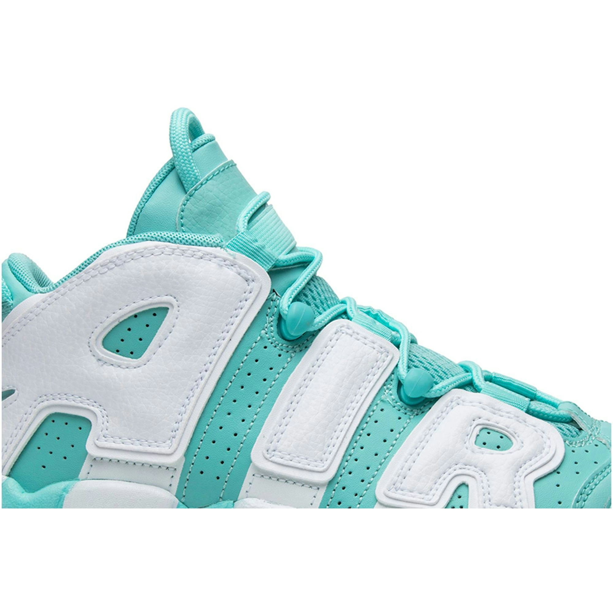 (Youth) Nike Air More Uptempo Island Green 415082-300 Moroen - Image 2