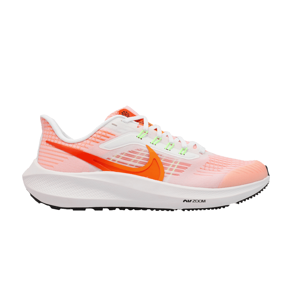 (Y) Nike Air Zoom Pegasus 39 White Total Orange DM4015-102 Simpleartly Store