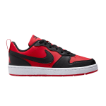 (Y) Nike Court Borough Low Recraft Black University Red DV5456-600 Gloiber