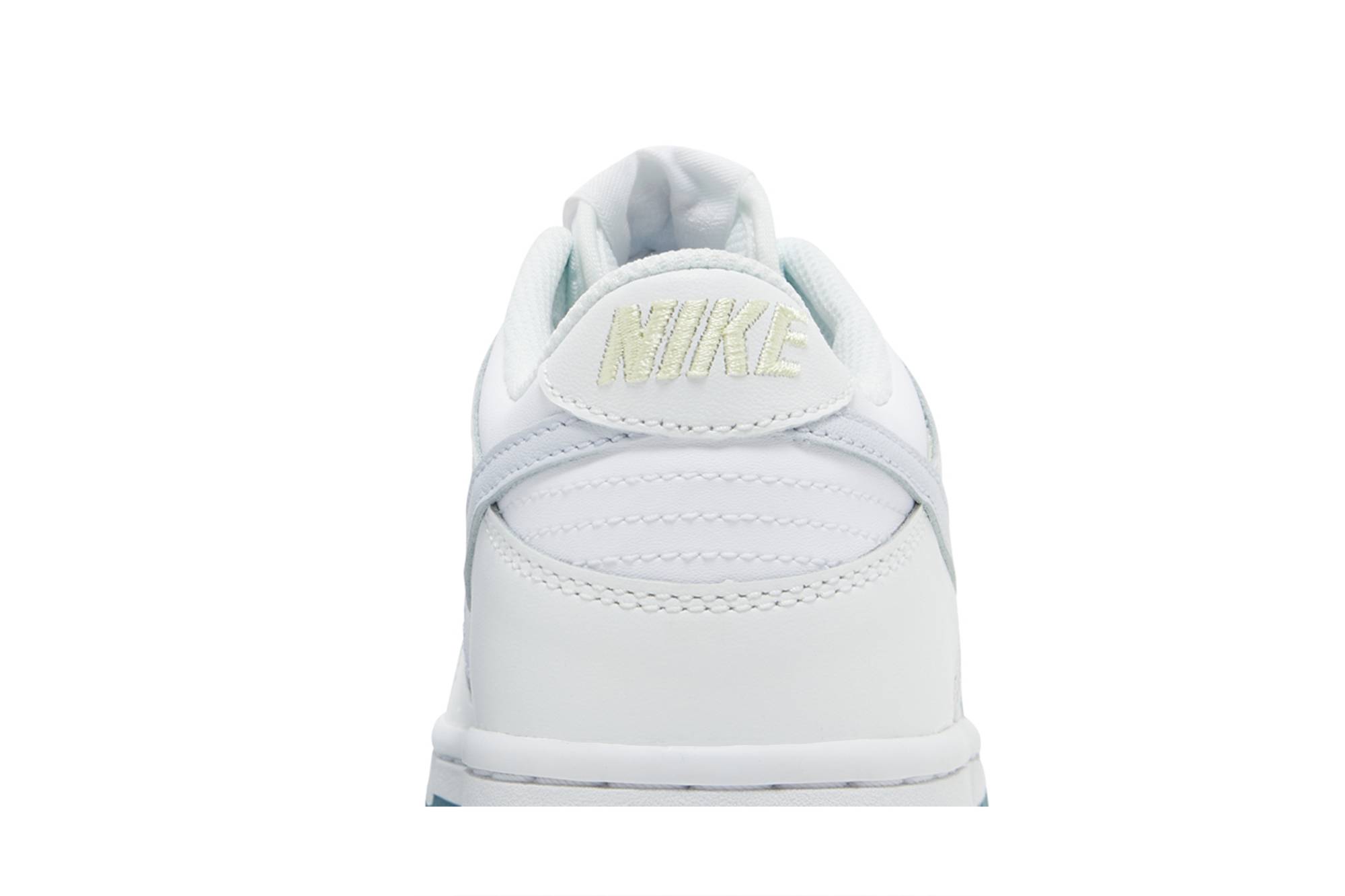 (Youth) Nike Dunk Low White Grey Teal FD9911-101 Moroen - Image 7